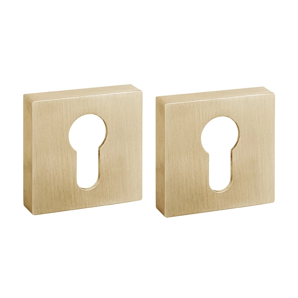 Фото Накладка под цилиндр ET.K.DM51 (ET DM) SSG-39 сатинированное золото