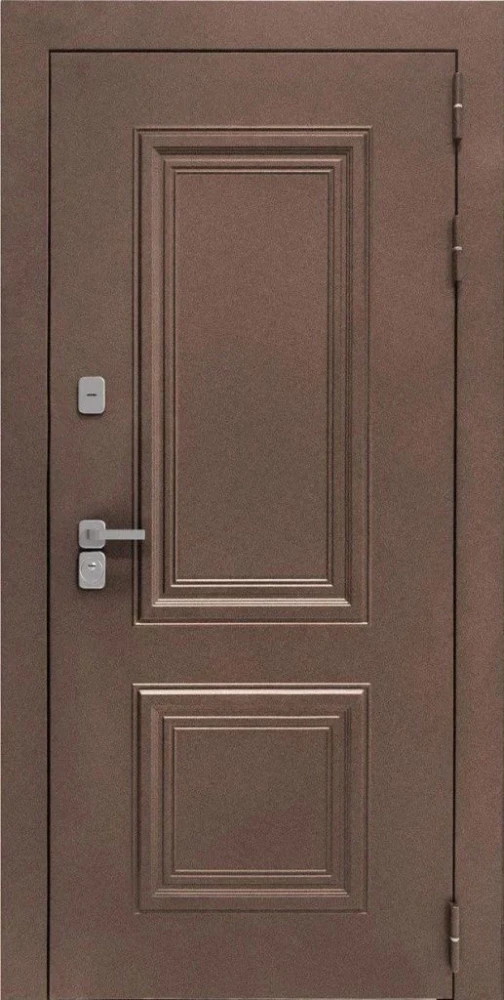 Входная дверь ДвериПРО Д-68 ФЛ 244 беленый дуб DPRO201264 внешняя сторона