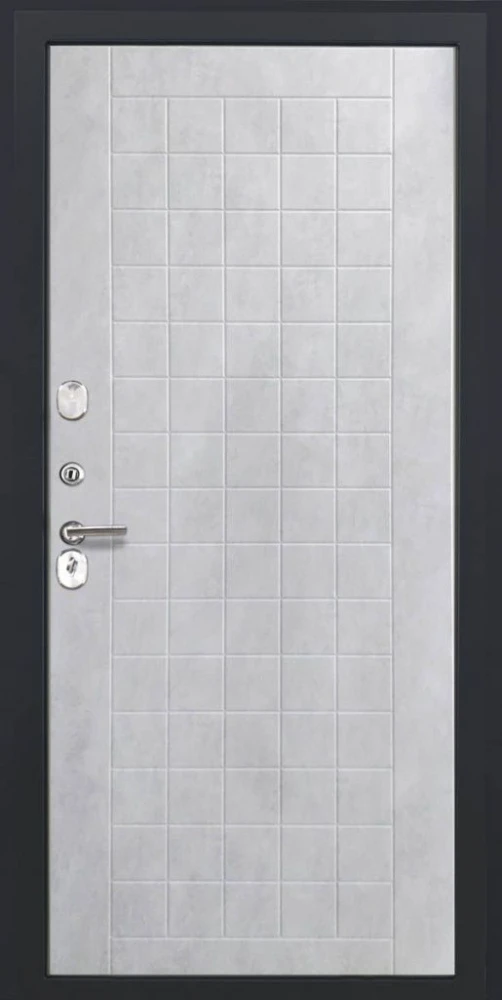 Входная дверь ДвериПРО Берген ФЛ-256 (10мм, бетон снежный) DPRO200157 внутренняя сторона