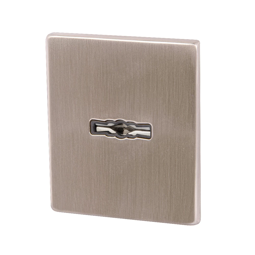 Фото Накладка на сувальдный замок ESC.S-auto.USS/K (PS Protector/USS) SN матовый никель