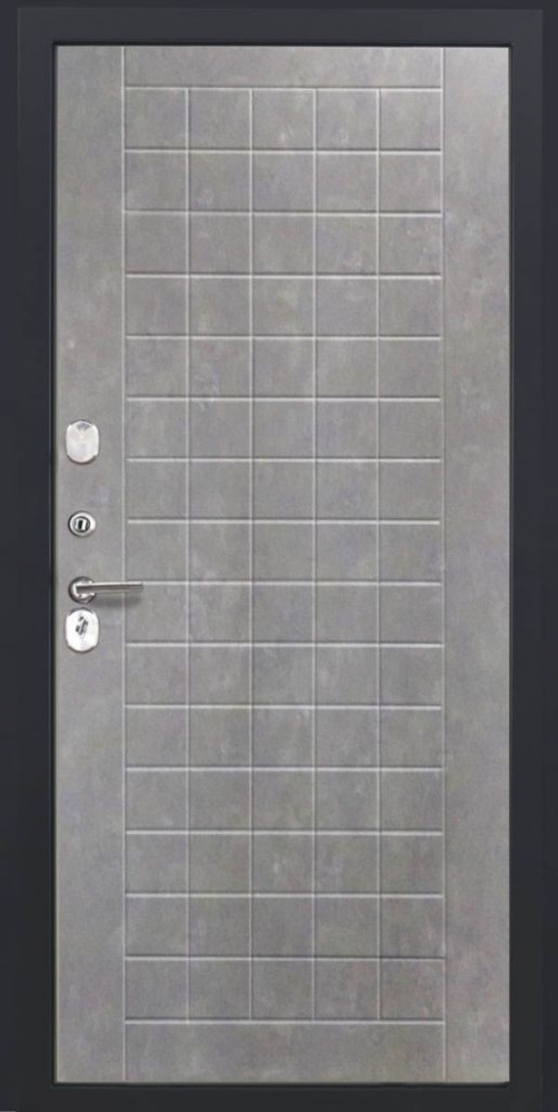 Входная дверь ДвериПРО Берген ФЛ-256 (10мм, бетон пепельный) DPRO197946 внутренняя сторона